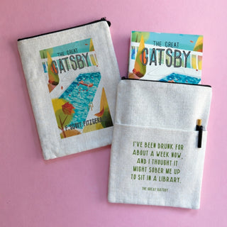 Cover image for 5060434075482 - The Great Gatsby Library Quote Book Sleeve