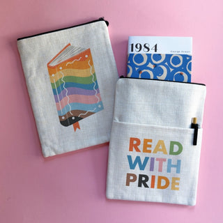 Supplemental image for 5060434075529 - Read With Pride Book Sleeve