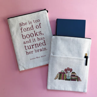 Supplemental image for 5060434075543 - Louisa May Alcott Quote Book Sleeve