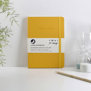 Cover image for 5060650180601 - A5 Make a Mark - Mustard Yellow Notebook