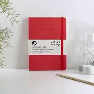 Cover image for 5060650180618 - A5 Make a Mark - Red Notebook