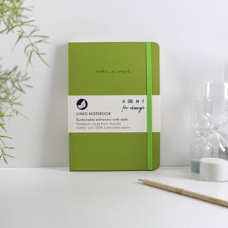 Cover image for 5060650180649 - A5 Make a Mark - Green Notebook