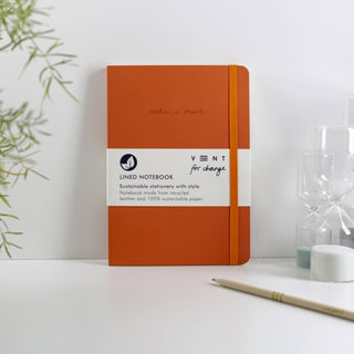 Cover image for 5060650180670 - A5 Make a Mark - Burnt Orange Notebook