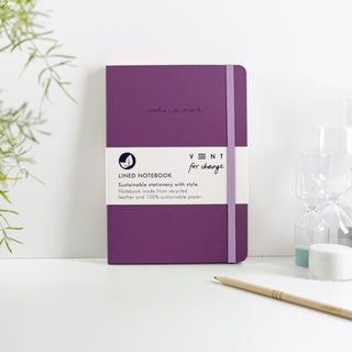 Cover image for 5060650180717 - A5 Make a Mark - Purple Notebook