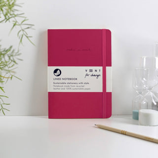 Cover image for 5060650180793 - A5 Make a Mark - Raspberry Pink Notebook