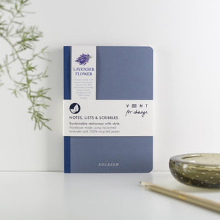 Cover image for 5060650181240 - SUCSEED A5 Notebook Lavender