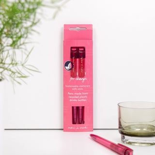 Cover image for 5060650181257 - Make a Mark Recycled Pens - Pink