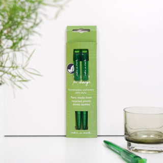 Cover image for 5060650181271 - Make a Mark Recycled Pens - Green