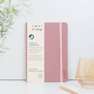 Cover image for 5060650182445 - A5 Notebook EDIT - Powder Pink