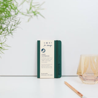 Cover image for 5060650182513 - A6 Notebook ETHOS - Emerald Green