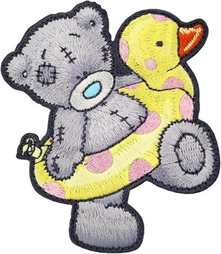 Supplemental image for 5060769434350 - Tatty Teddy with Duck Sew On Patch