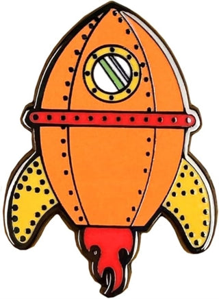 Cover image for 5060769436453 - Rocket Pin Badge