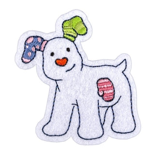 Supplemental image for 5060769437177 - Snowdog Sew On Patch