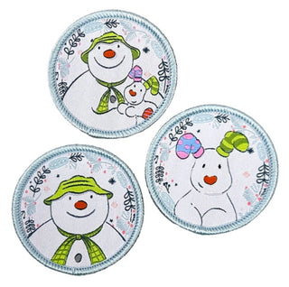 Supplemental image for 5060769437191 - Snowman and Snowdog Sew On Patch Set
