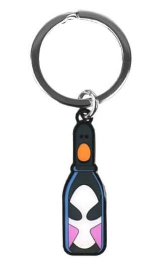 Supplemental image for 5060769438228 - Feathers Bottle Keyring