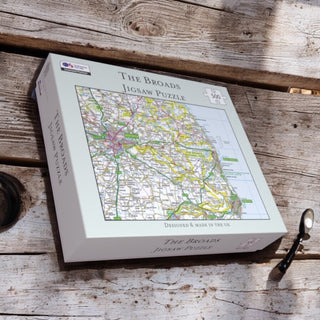 Cover image for 5060995492056 - The OS Map 500 Piece Premium Jigsaw Puzzle - The Broads