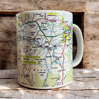 Cover image for 5060995492162 - OS Map Ceramic Mug - North York Moors National Park