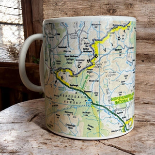 Cover image for 5060995492193 - The OS Map Ceramic Mug - Northumberland National Park