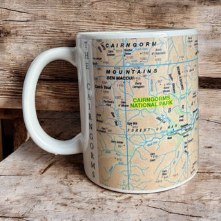 Cover image for 5060995492278 - OS Map Ceramic Mug - Cairngorms National Park