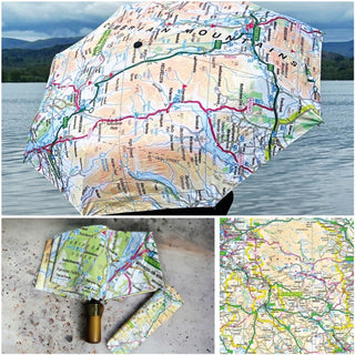 Cover image for 5060995493480 - OS Map Premium Umbrella - Peak District National Park