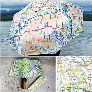 Cover image for 5060995493510 - The OS Map Premium Umbrella - North York Moors National Park