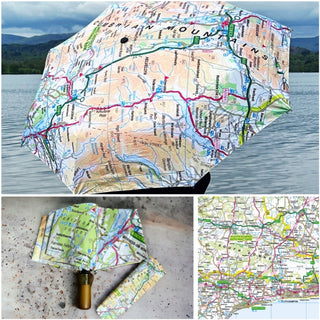 Supplemental image for 5060995493572 - OS Map Premium Umbrella - South Downs National Park