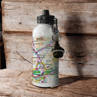 Cover image for 5060995493732 - The OS Map 600ml Metal Water Bottle - Snowdonia National Park