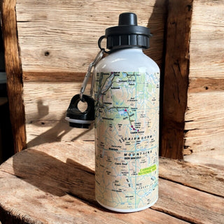 Cover image for 5060995493770 - The OS Map 600ml Metal Water Bottle - Cairngorms National Park