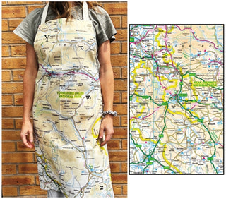 Cover image for 5060995493930 - The OS Map Adult Apron - Peak District National Park