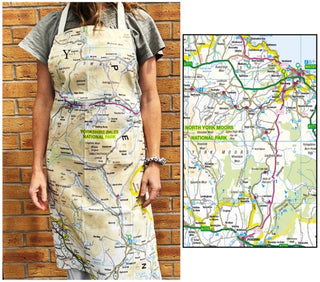 Cover image for 5060995493961 - The OS Map Adult Apron - North York Moors National Park