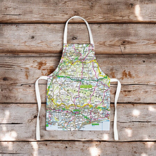 Cover image for 5060995494173 - The OS Map Kids Apron - South Downs National Park
