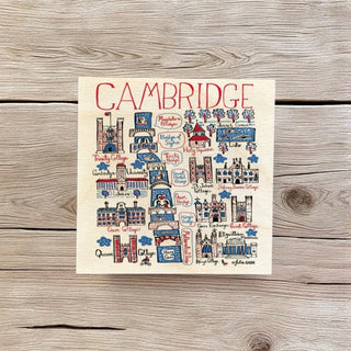 Cover image for 5060995497051 - Julia Gash Wooden Coaster - Cambridge