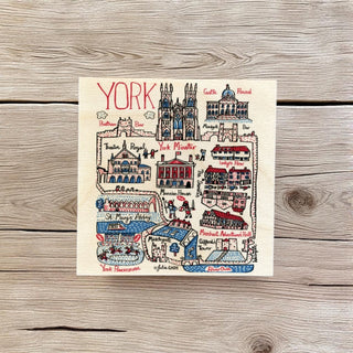 Cover image for 5060995497235 - Julia Gash Wooden Coaster - York