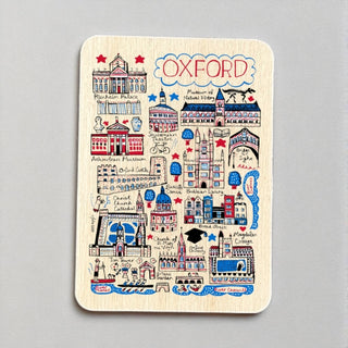 Cover image for 5060995497761 - Julia Gash Wooden Magnet - Oxford