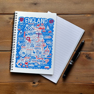 Cover image for 5060995498409 - Julia Gash Notebook - England