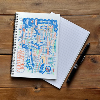 Cover image for 5060995498430 - Julia Gash Notebook - Northern Ireland