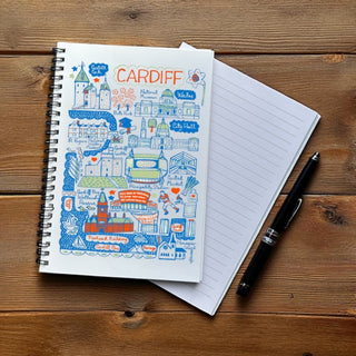 Supplemental image for 5060995498515 - Julia Gash Notebook - Cardiff