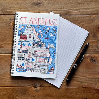 Supplemental image for 5060995498676 - Julia Gash Notebook - St Andrews