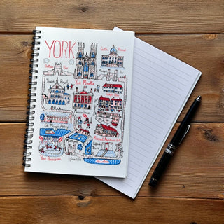 Cover image for 5060995498683 - Julia Gash Notebook - York