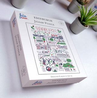Cover image for 5060995498829 - Julia Gash 500 Piece Jigsaw - Edinburgh
