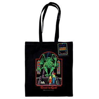 Supplemental image for 5063457006181 - Steven Rhodes (Trust In God) Black Tote Bag