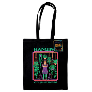Cover image for 5063457006327 - Steven Rhodes (Hanging With All Of My Friends)  Black Tote Bag