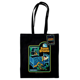 Supplemental image for 5063457006358 - Steven Rhodes (Sweet Dreams) Black Tote Bag