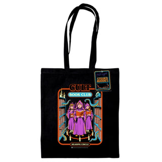 Supplemental image for 5063457006396 - Steven Rhodes (Cult Book Club) Black Tote Bag