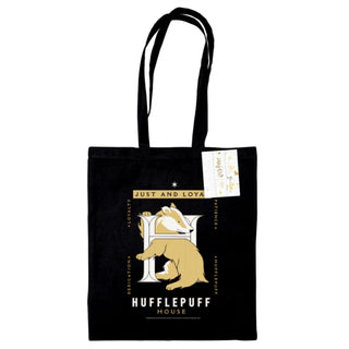 Supplemental image for 5063457006631 - Harry Potter (Hufflepuff) Black Tote Bag