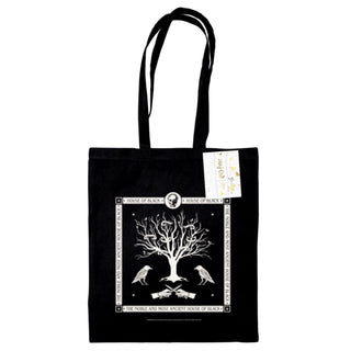 Supplemental image for 5063457006662 - Harry Potter (House Of Black) Black Tote Bag