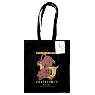 Supplemental image for 5063457006686 - Harry Potter (Gryffindor) Black Tote Bag