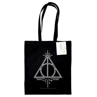 Supplemental image for 5063457006709 - Harry Potter (Deathly Hallows) Black Tote Bag