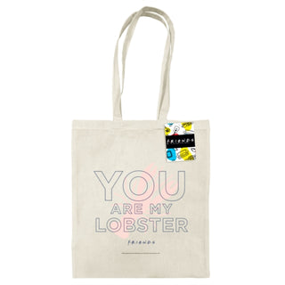 Supplemental image for 5063457017026 - Friends (You'Re My Lobster) Natural Tote Bag