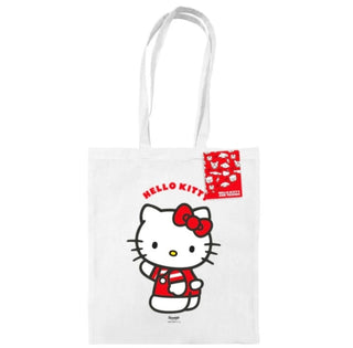 Supplemental image for 5063457026677 - Hello Kitty (Wave) White Tote Bag